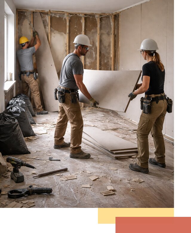 Демонтаж стеновых панелей в Фурманове быстро и аккуратно