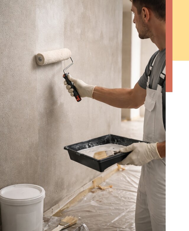 Грунтовка стен в Фурманове от 2241 руб. м2 — быстро, недорого, с материалом | ОТДЕЛОЧНИК-Фрв