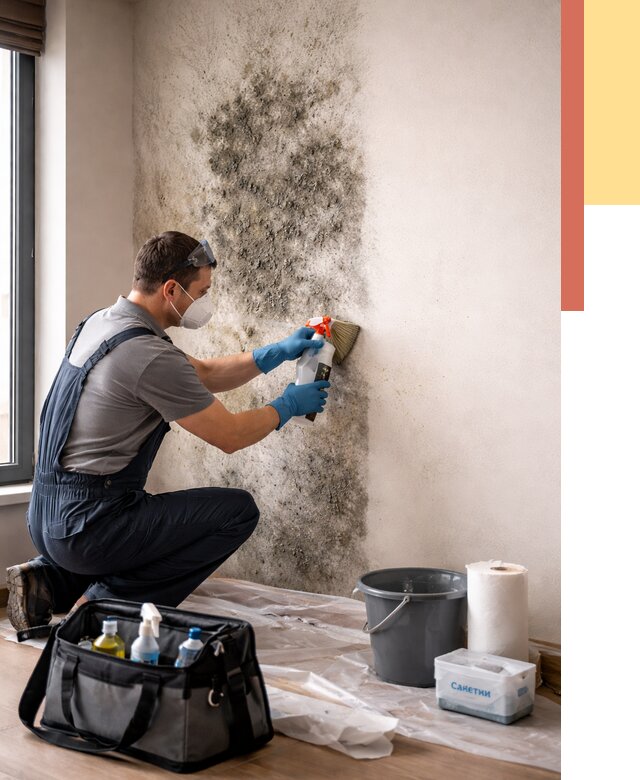 Удаление плесени со стен в Фурманове от 2190 руб. — быстро и недорого | ОТДЕЛОЧНИК-Фрв