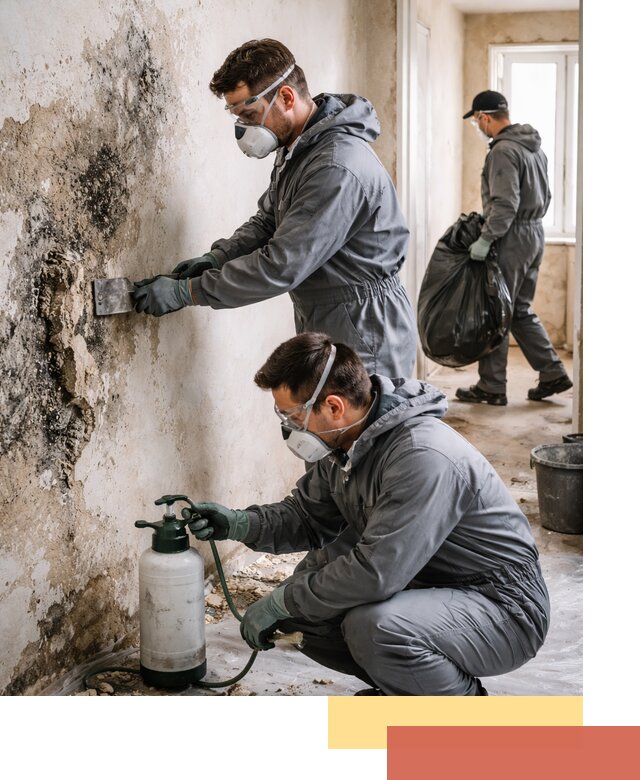 Удаление плесени со стен профессионально в Фурманове