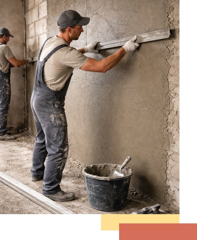 Штукатурка стен цементно-песчаная в Фурманове профессионально