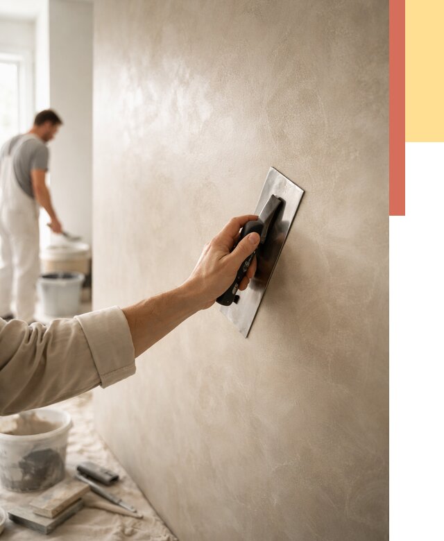 Венецианская штукатурка в Фурманове от 3566 руб/м² — нанесение стен под ключ | ОТДЕЛОЧНИК-Фрв