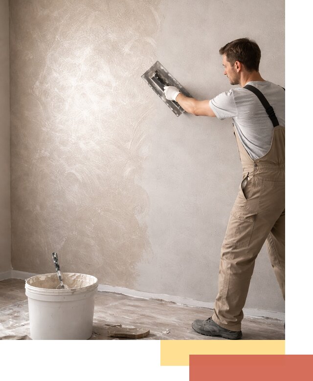 Декоративная штукатурка «Мокрый шелк» под ключ в Фурманове