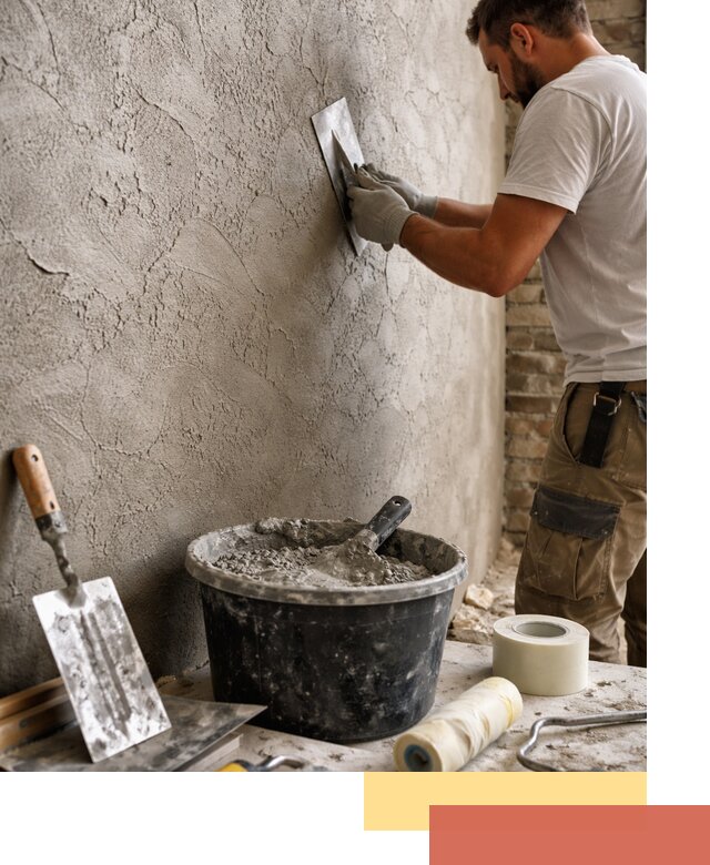 Декоративная штукатурка лофт в Фурманове — отделка стен и потолков