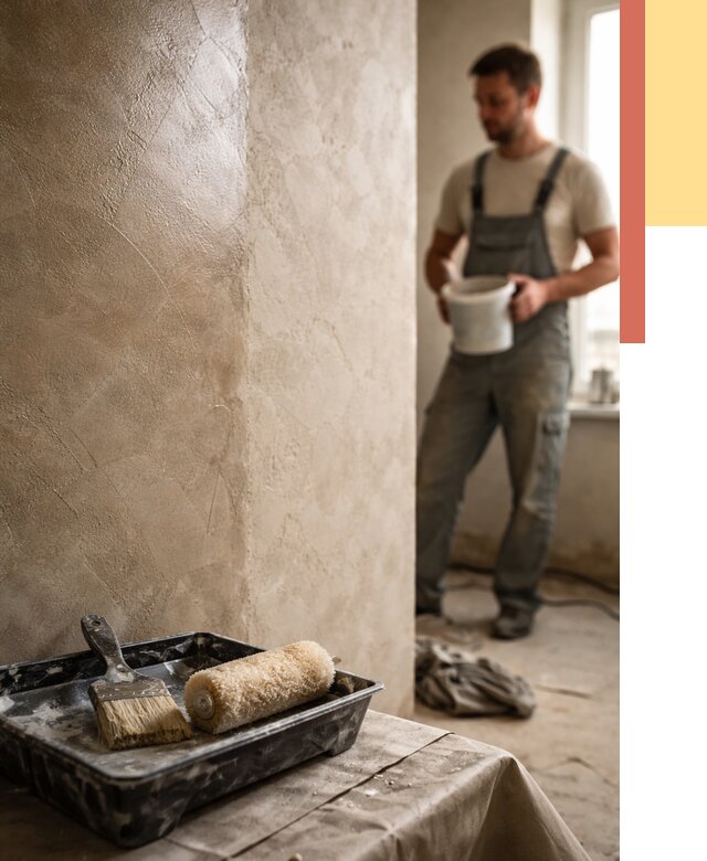 Нанесение воска на штукатурку в Фурманове от 3566 руб. | Услуги ОТДЕЛОЧНИК-Фрв