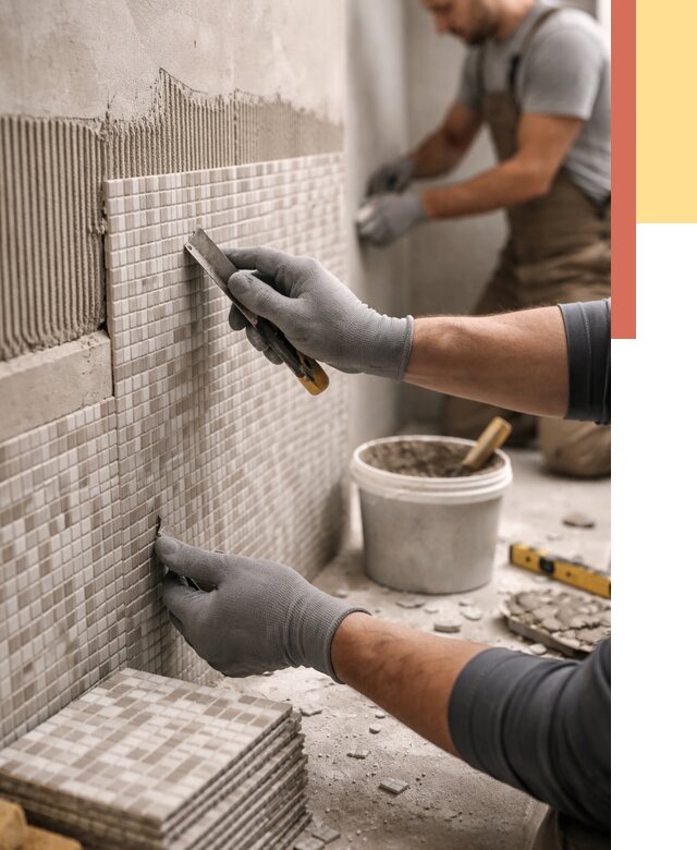 Облицовка стен мозаикой в Фурманове от 3260 руб/м2 — укладка мозаики на стены | ОТДЕЛОЧНИК-Фрв