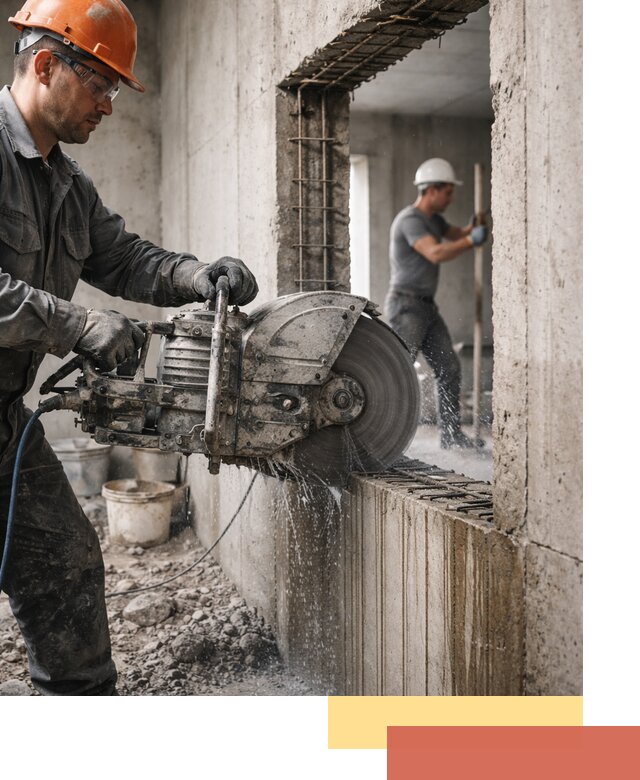 Алмазная резка проемов в Фурманове быстро и точно