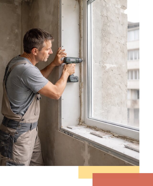 Монтаж гипсокартонных откосов в Фурманове под ключ