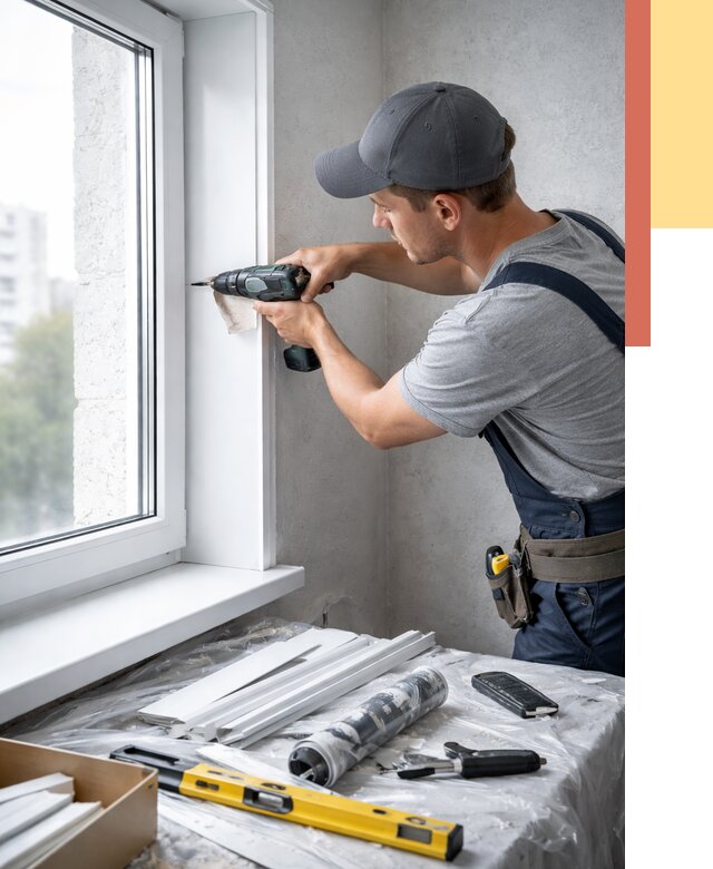 Установка пластиковых откосов в Фурманове от 2292 руб. | ОТДЕЛОЧНИК-Фрв монтаж, быстро и недорого