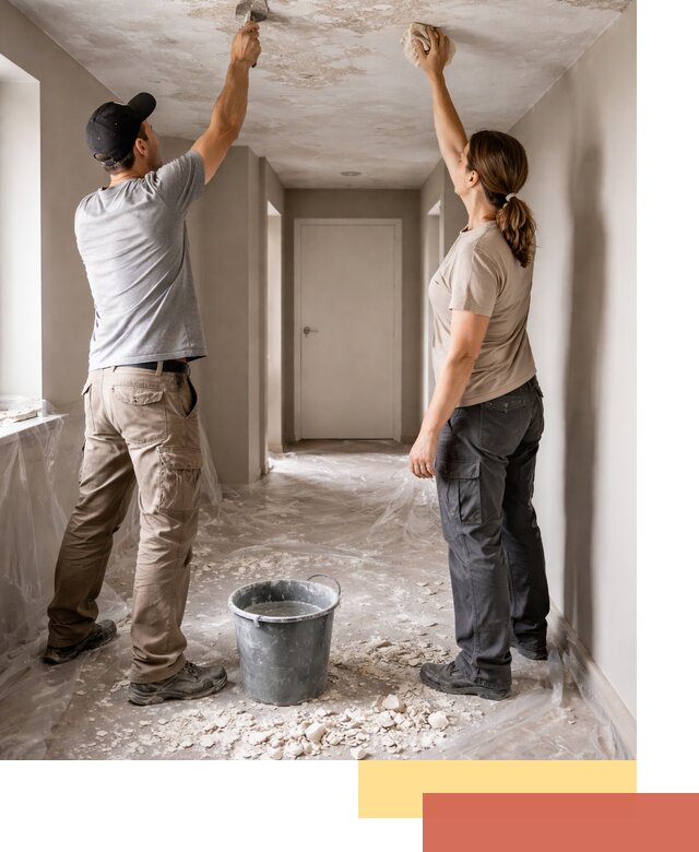 Удаление побелки с потолка в Фурманове — быстро и аккуратно