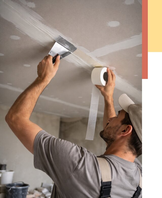 Обработка швов потолка ГКЛ в Фурманове от 7641 руб. под ключ | ОТДЕЛОЧНИК-Фрв