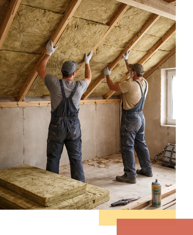 Утепление потолка минеральной ватой в Фурманове